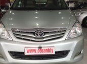 Cần bán Toyota Innova 2.0G MT đời 2009, màu bạc, giá chỉ 455 triệu