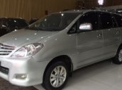 Cần bán Toyota Innova 2.0G MT đời 2009, màu bạc, giá chỉ 455 triệu