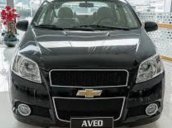 Bán Chevrolet Aveo 1.4 LTZ AT 2017, màu đen, 495tr