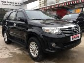 Bán ô tô Toyota Fortuner V sản xuất 2013, màu đen như mới, 715tr