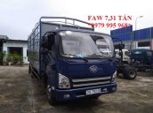 Bán xe tải Faw 7.31 tấn thùng dài 6.25M, cabin Isuzu, máy khỏe. L/H 0979 995 968