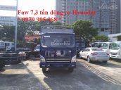 Bán xe tải Faw động cơ Hyundai 7.3 tấn thùng mui bạt. Liên hệ 0979 995 968