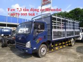 Bán xe tải Faw động cơ Hyundai 7.3 tấn thùng mui bạt. Liên hệ 0979 995 968