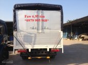 Bán xe tải Faw 6.95 tấn, thùng khung mui phủ bạt. Liên hệ 0979 995 968