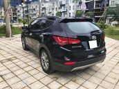 Bán Hyundai Santa Fe CRDi 4WD đời 2015, màu đen số tự động