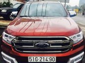 Bán gấp Ford Everest Titanium 2.2L 4x2 AT đời 2016, màu đỏ, nhập khẩu