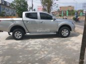 Bán Mitsubishi Triton MT 4x2 2017, màu bạc tại Quảng Bình, hỗ trợ trả góp 70%. Liên hệ 0982.970.173