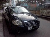 Cần bán lại xe Daewoo Gentra đời 2008, màu đen xe gia đình