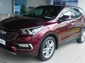 Bán ô tô Hyundai Santa Fe 2.2L 4WD đời 2017, màu đỏ