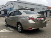 Bán ô tô Toyota Vios 1.5G (CVT) đời 2017, màu ghi vàng