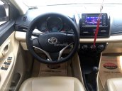 Bán ô tô Toyota Vios 1.5G (CVT) đời 2017, màu ghi vàng