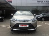 Bán ô tô Toyota Vios 1.5G (CVT) đời 2017, màu ghi vàng