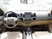 Bán ô tô Toyota Fortuner V (4x2) đời 2013, màu bạc, giá chỉ 695 triệu