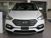 Bán xe Hyundai Santa Fe đời 2017, màu trắng