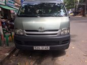 Cần bán xe Toyota Hiace 2008, màu xanh