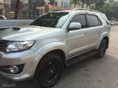 Nhà bán xe Fortuner -2.5G 2015 - máy dầu, mầu bạc, số sàn tên cá nhân, chính chủ mua từ mới