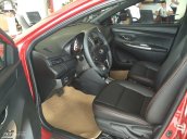 Bán xe Toyota Yaris 1.5G năm 2017, màu đỏ, nhập khẩu chính hãng, hỗ trợ trả góp 90%, giao xe ngay