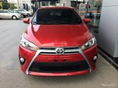 Bán xe Toyota Yaris 1.5G năm 2017, màu đỏ, nhập khẩu chính hãng, hỗ trợ trả góp 90%, giao xe ngay