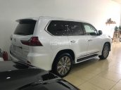 Bán ô tô Lexus LX 570 đời 2017 nhập khẩu Trung Đông trắng nội thất nâu da bò, LH: Mr Đình 0904927272