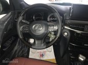 Bán ô tô Lexus LX 570 đời 2017 nhập khẩu Trung Đông trắng nội thất nâu da bò, LH: Mr Đình 0904927272