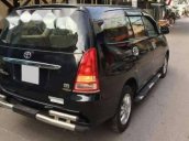 Cần bán Toyota Innova G sản xuất 2008, màu đen xe gia đình