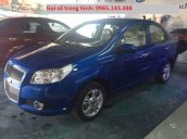 Bán ô tô Chevrolet Aveo đời 2017, màu xanh lam