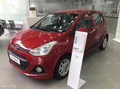 Bán xe Hyundai Grand i10 bản gia đình, đời 2018, màu đỏ, hỗ trợ trả góp 85% xe