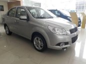 Bán Chevrolet Aveo LTZ đời 2017, màu bạc, giá 495tr