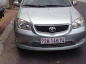 Bán Toyota Vios 1.5 G đời 2004, màu bạc