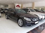 Mercedes C200 2015 đen/kem, cực mới