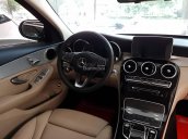 Mercedes C200 2015 đen/kem, cực mới