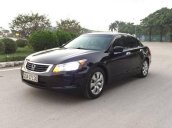 Cần bán lại xe Honda Accord đời 2008, màu đen, giá tốt