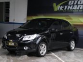 Bán Chevrolet Aveo LTZ 1.5AT đời 2015, màu đen, giá chỉ 356 triệu