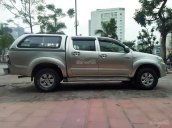 Bán Toyota Hilux 3.0G 4x4 MT năm 2009, màu bạc, nhập khẩu nguyên chiếc số sàn, giá chỉ 378 triệu