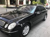 Cần bán lại xe Mercedes E240 2.5 AT sản xuất 2005, màu đen 