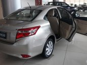 Bán Toyota Vios 1.5E 2017, màu bạc, giá 498tr