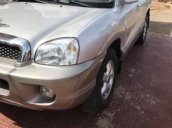 Bán gấp Hyundai Santa Fe 2004, màu bạc