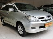 Bán xe Toyota Innova 2.0G sx 2007, màu bạc, 1 chủ từ đầu, xe gia đình nên đi rất ít