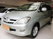 Bán xe Toyota Innova 2.0G sx 2007, màu bạc, 1 chủ từ đầu, xe gia đình nên đi rất ít