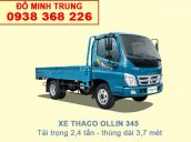 Bán xe tải Thaco Ollin 345 - Ollin 360 tải trọng 2t4 vào thành phố