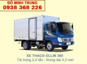 Bán xe tải Thaco Ollin 345 - Ollin 360 tải trọng 2t4 vào thành phố