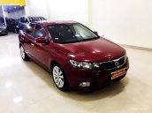 Cần bán lại xe Kia Cerato 1.6 AT 2011, màu đỏ, nhập khẩu nguyên chiếc số tự động