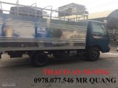 Bán xe tải Kia 2T4 thùng mui bạt, xe tải Thaco K165S mui bạt mới 100% tại TPHCM, giao ngay