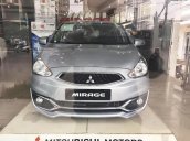 Cần bán xe Mitsubishi Mirage 1.2CVT đời 2017, màu bạc, nhập khẩu Thái giá cạnh tranh