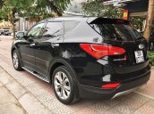 Bán xe Hyundai Santa Fe 2.4L 2015, màu đen chính chủ