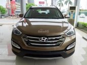 Bán xe Hyundai Santa Fe năm 2017, màu nâu, 898 triệu