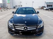 Bán Mercedes C200 form 2016, màu đen, siêu lướt thanh toán 400 triệu nhận xe với gói vay cực ưu đãi