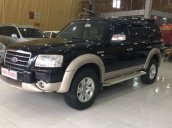 Cần bán xe Ford Everest MT năm 2007, màu đen số sàn, giá 375tr