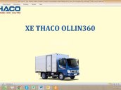 Bán xe tải thùng to dài, Thaco Ollin 360 tải 2,4 tấn thùng dài 4,3 m, đủ các loại thùng, liên hệ 0984694366