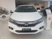 Bán xe Honda City Top đời 2018, màu trắng, giá chỉ 604 triệu, Bắc Ninh hỗ trợ trả góp 80%